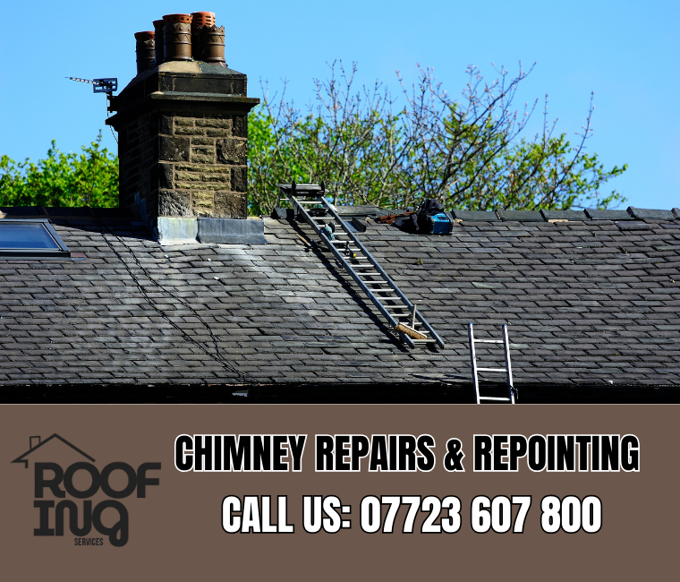 Chimney repair and repointing services in Porthleven