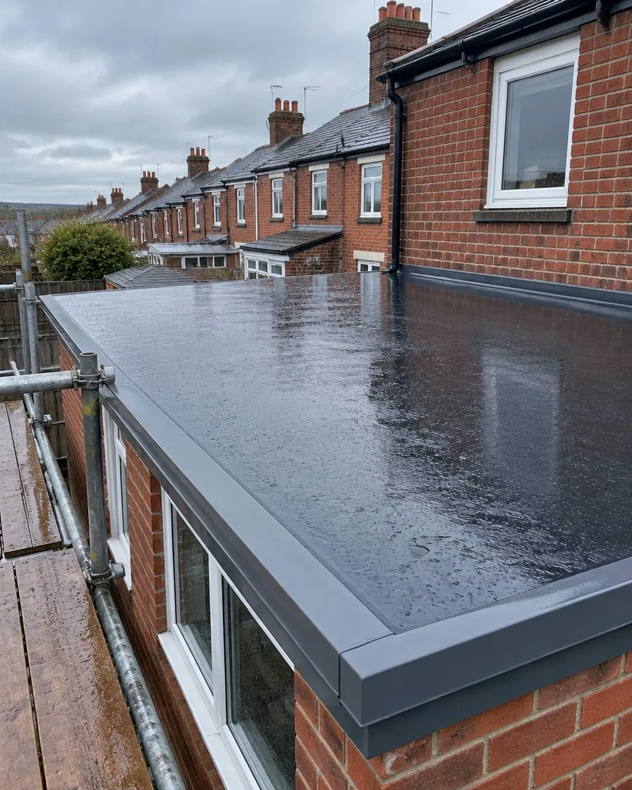 EPDM rubber roofing in Porthleven