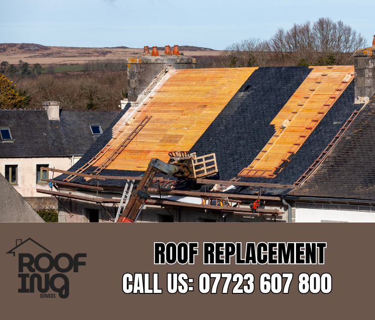 Complete roof replacement in Porthleven